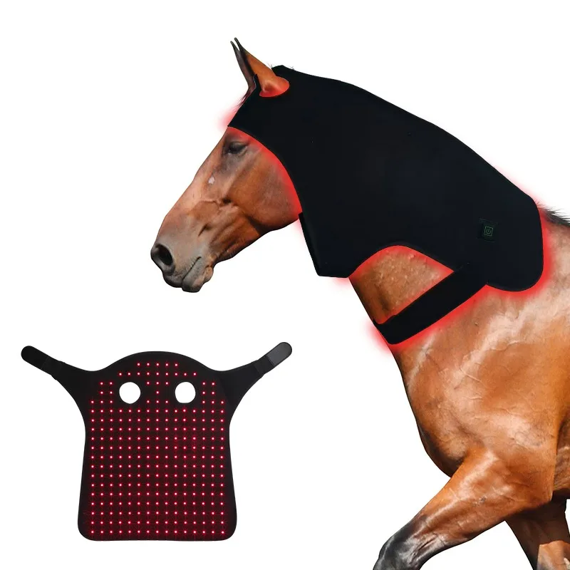 660nm 850nm Red Near Infrared Equine Light Soothing Wrap Horse Leg Care Band Auxiliary Equine Health Care Accessory