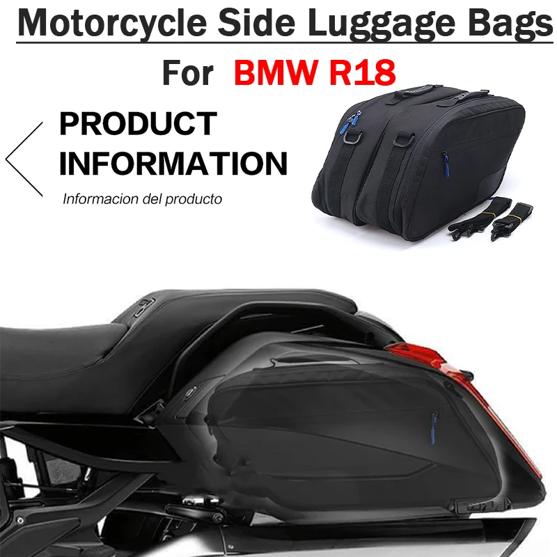 

Мотоциклетные боковые сумки для багажа, седельные сумки, водонепроницаемая седельная сумка для BMW R18 B R18