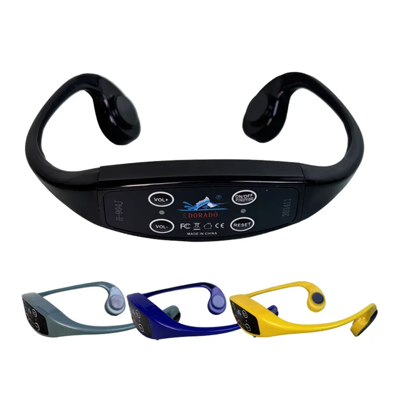 

Swimtalk H904 Waterproof Bone Conduction Wireless Headset Real-Time Live Swimming Training Swimmer Headphones