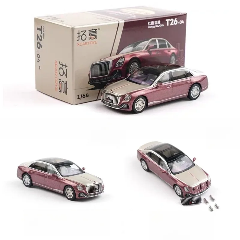 XCARTOYS 1/64 Hongqi Guoya Collectible Chinese Business Sedan Diecast Model For Hobbyists