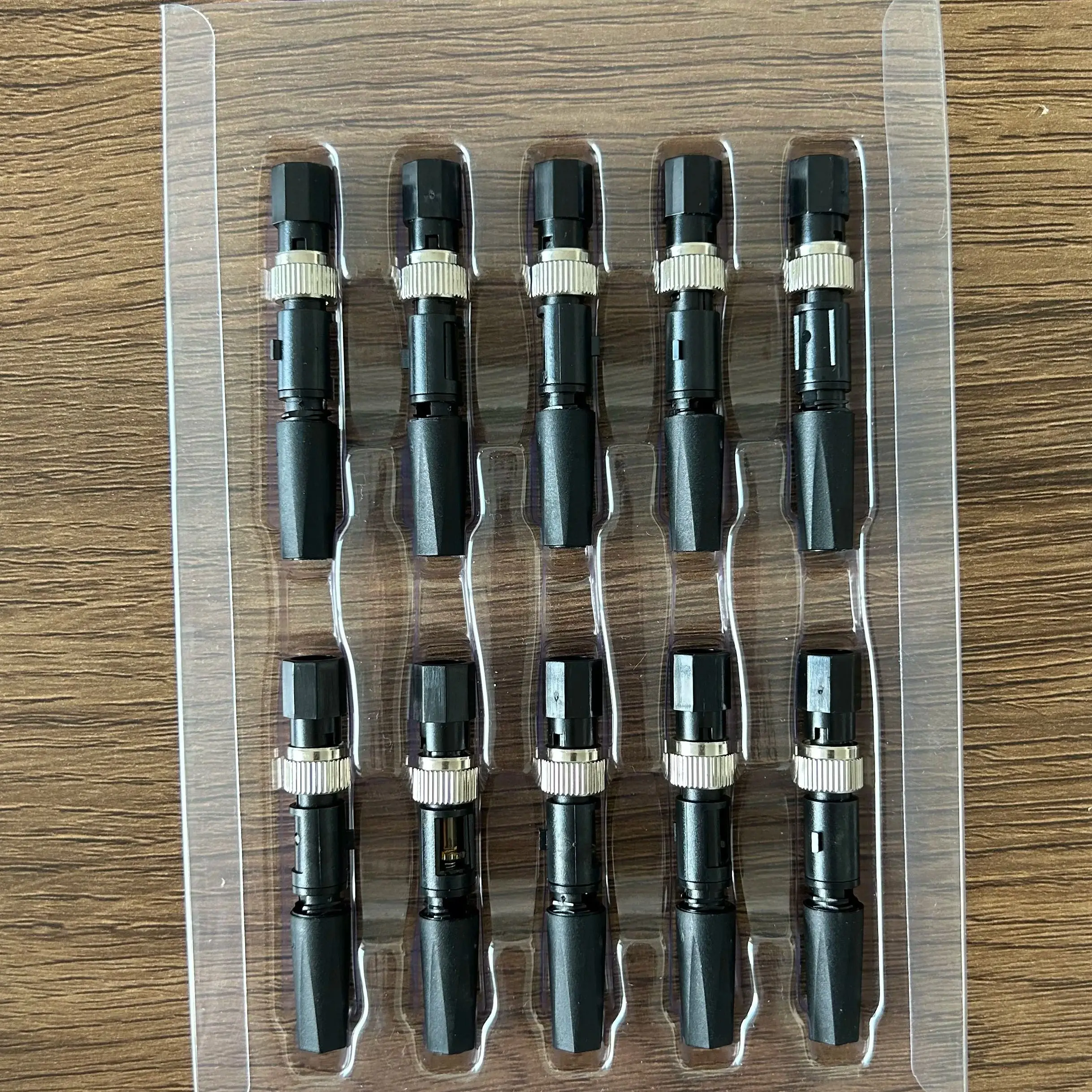 FTTH Embedded FC‑PC Quick Connector Carrier Grade Single Mode Fiber Optic Cold Connector For Drop Cable