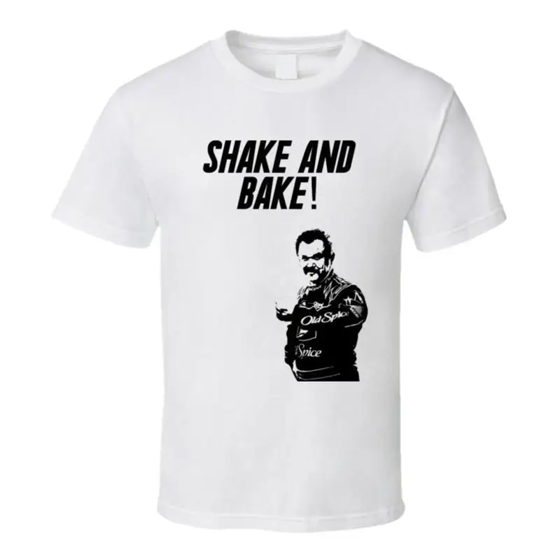 Talladega Nights Cal Silhouette Shake And Bake! Quote T Shirt
