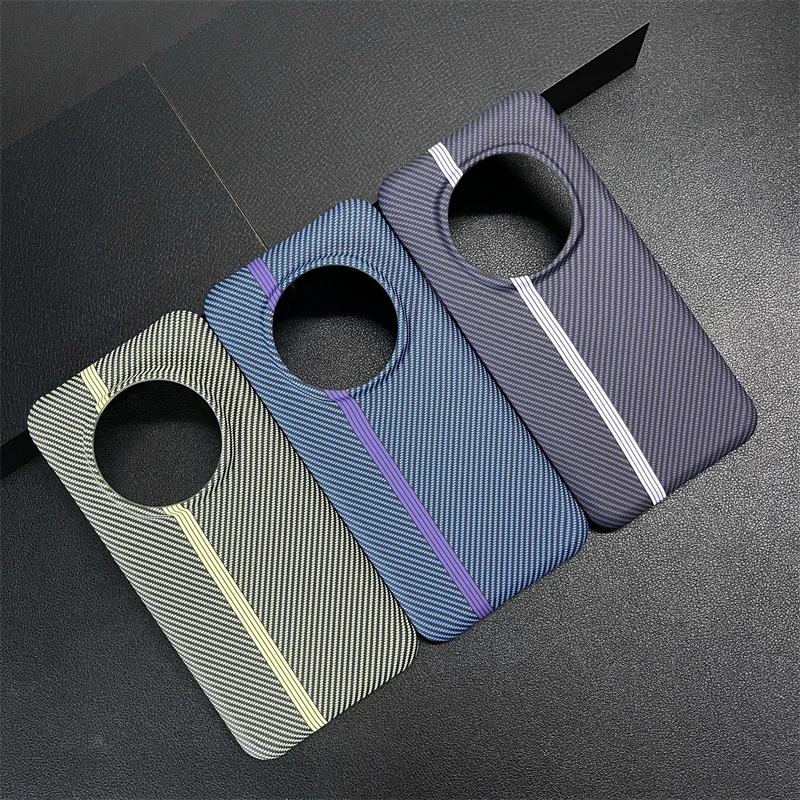 Ultra-Thin Carbon Fiber Texture Case for Honor Magic 7 Pro Magic 7 Skin Feel Matte Frosted Protective Cover Funda