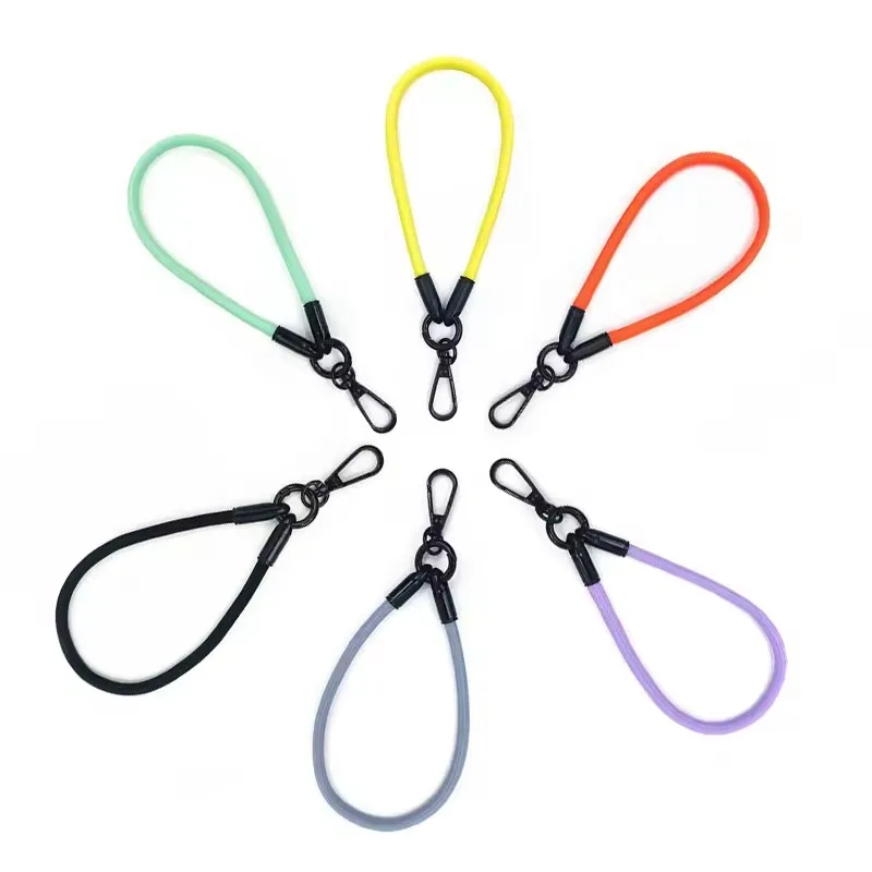 New Cell Phone Case Lanyard Wrist Hand Strap Cord with Card to Hang the Mobile Phone Rope Smartphone Chain Key Strap for iPhone image 2