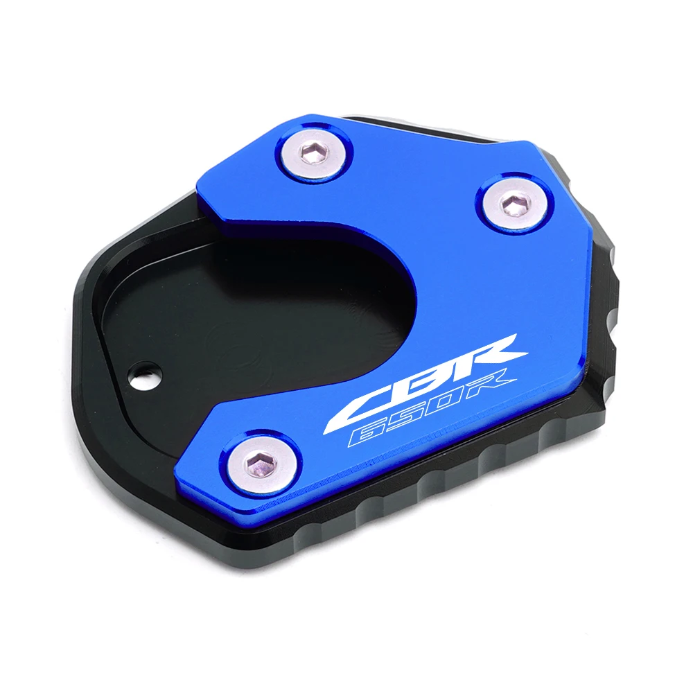 Image of LOGO CBR650R CB650R Für Honda CBR650R CB650R CB CBR 650 R Motorrad Hochwertige Seitenständer-Verlängerungspolster