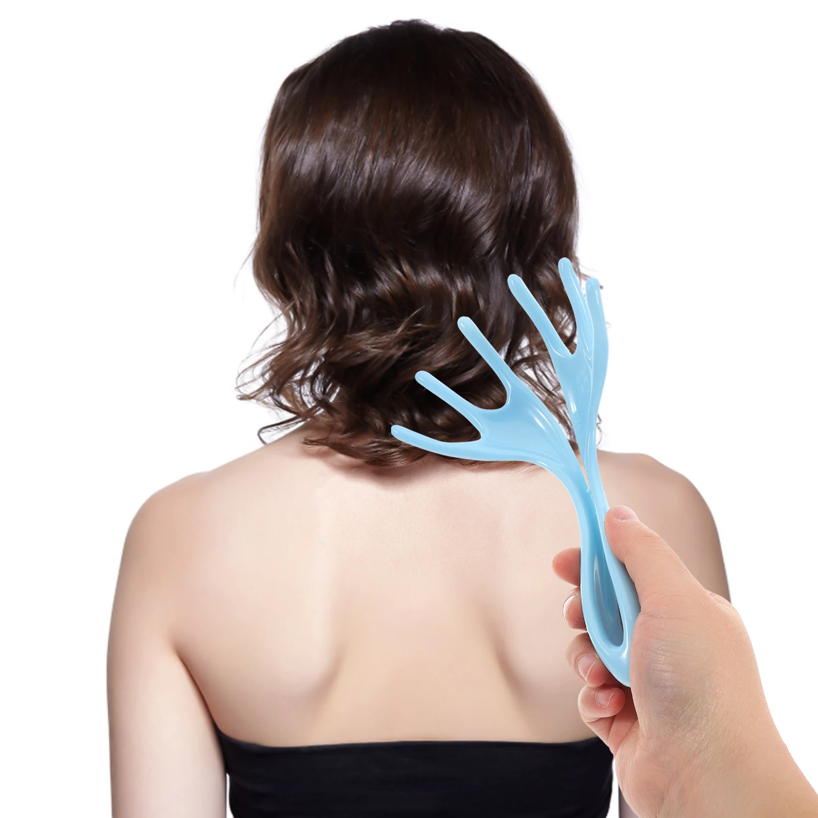 

Portable Head Massager Manual Scalp Scratcher Rejuvenating Hair Comb Gentle Soothing Fatigue Relief Shampoo Brush Scalp