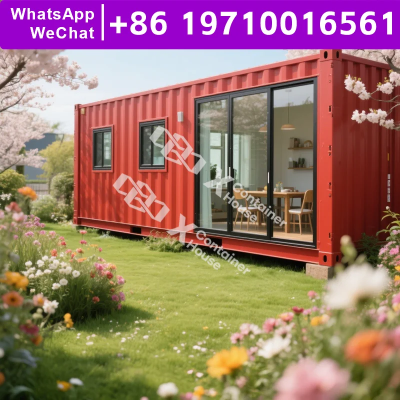 

Сборные контейнеры для дома, набор для дома с плоской упаковкой, сборные домики, готовые домики, временный офис, 40-футовый контейнер для доставки, сборные товары для дома