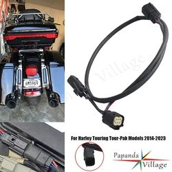 For Harley Touring Tour-Pak Road King Street Glide Electra Glide Ultra Classic 14-up 6-pin Plug Quick Disconnect Wiring Harness