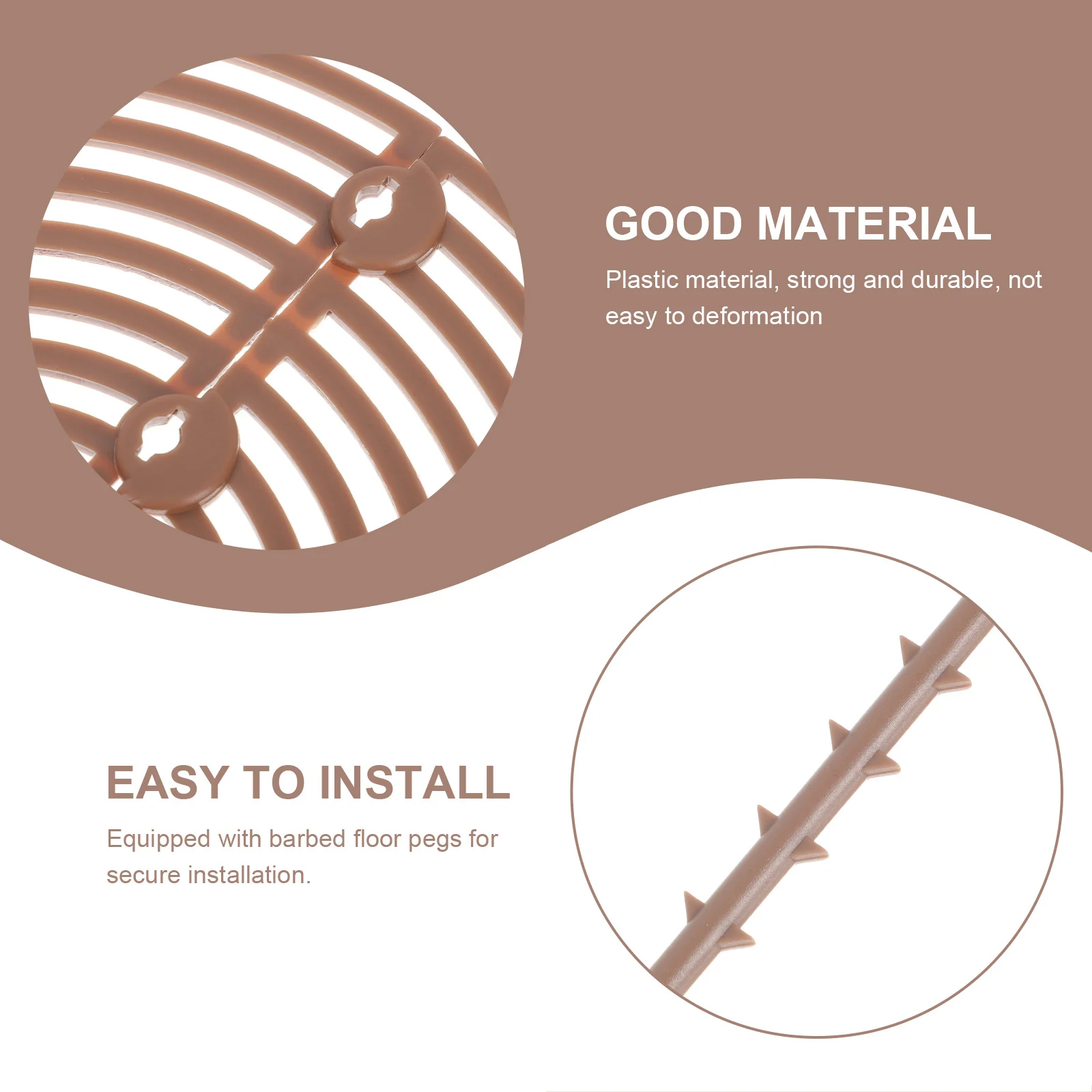 

1pcs Plant Pot Cover Flowerpot Plastic Soil Cover Waterproof Durable Garden Grid For Cats Dogs Stopper Soil Protector Accessory