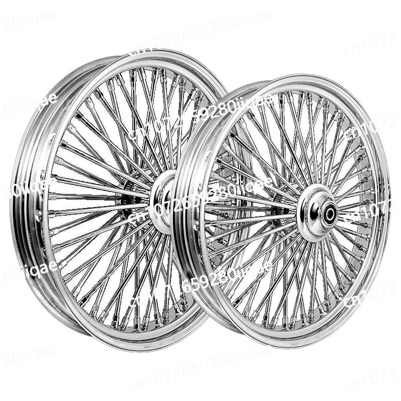 

Motorcycle modification rim steel ring double disc front and rear wheels