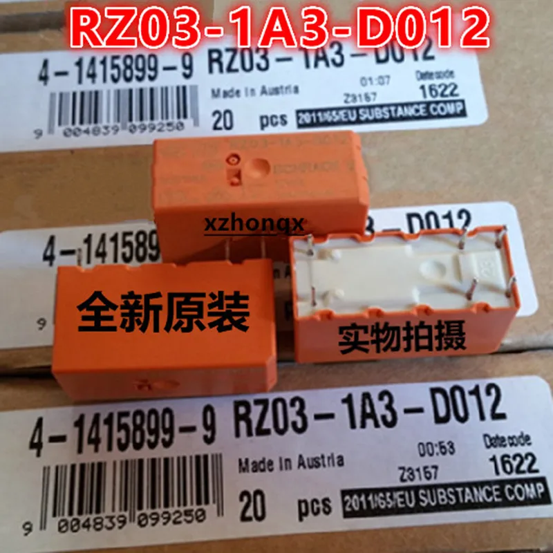 

Rz03-1a3-d012 12VDC 16A/250VAC реле RZ03 stock