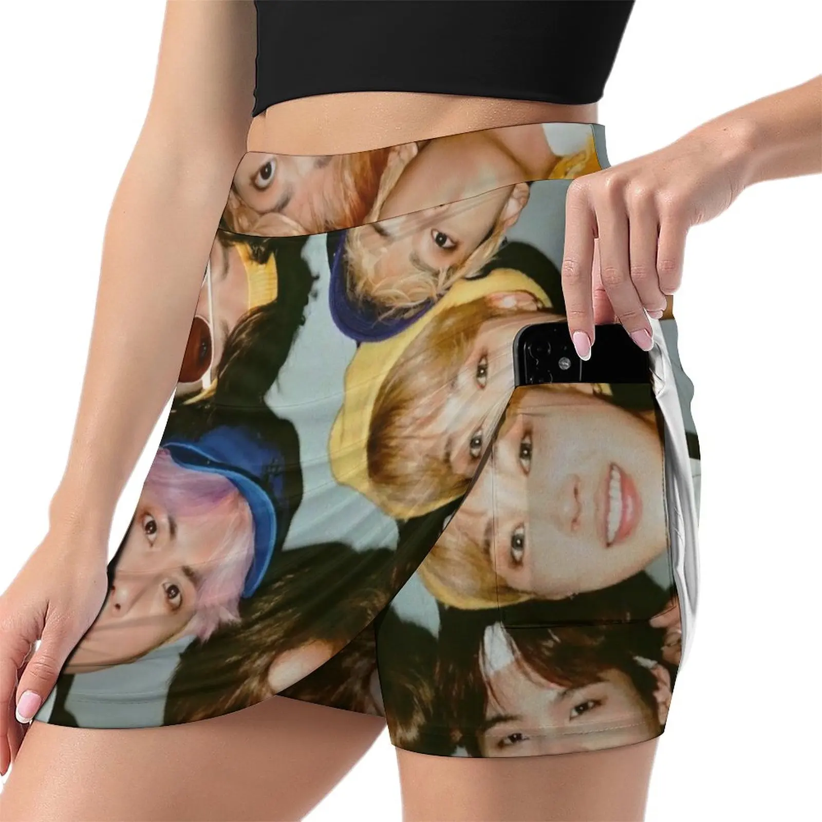 icons kpop Mini Skirt kpop Female dress skirts for women 2025