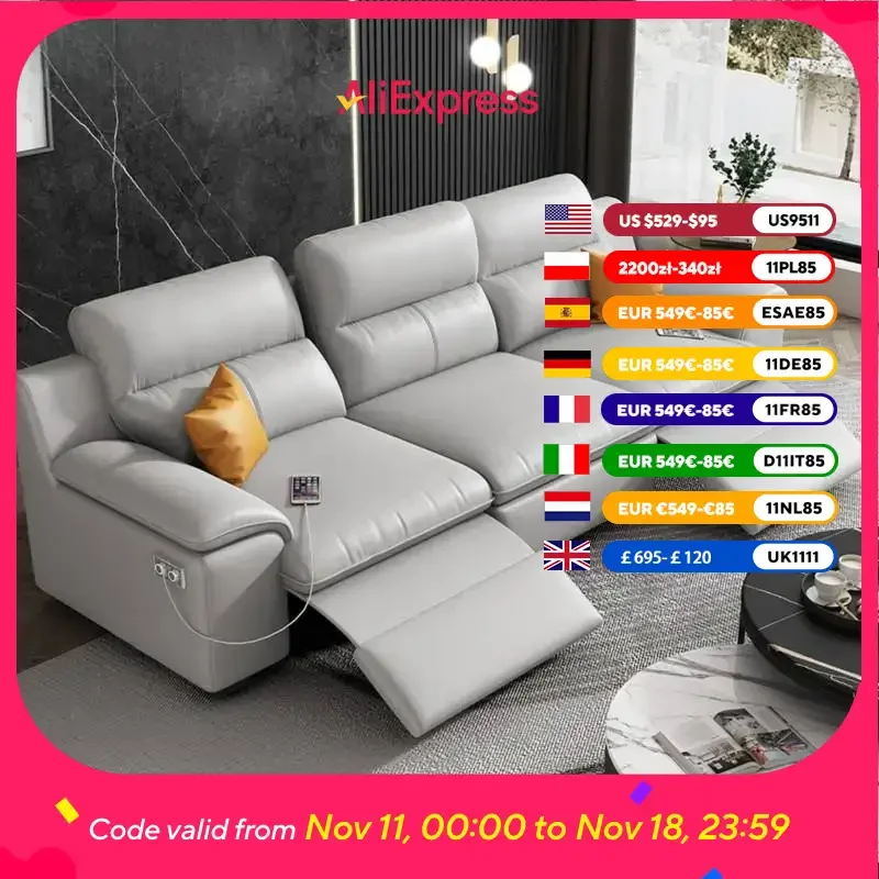 أرائك غرفة المعيشة الأوروبية الرمادية دعم الظهر صالات كسول أرائك غرفة المعيشة الفاخرة الشمال الحديثة Divano Moderno أثاث فريد من نوعه #1