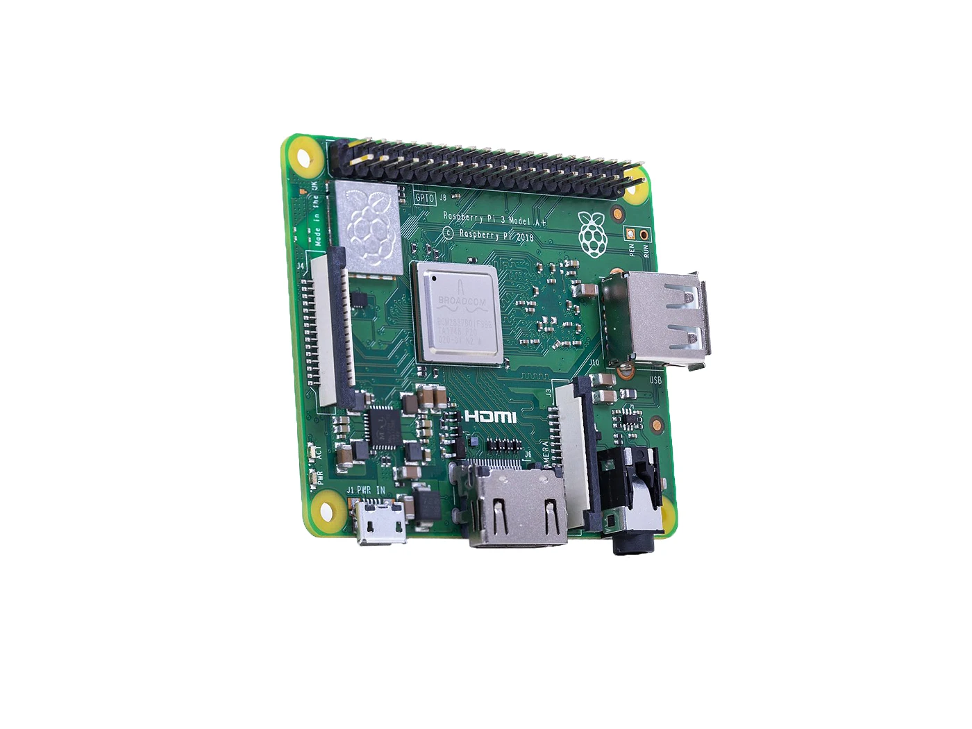 Imagem -04 - Raspberry pi Modelo a Mais Plus com Wi-fi e Bluetooth Cpu 4-core Bmc2837b0 512m Ram