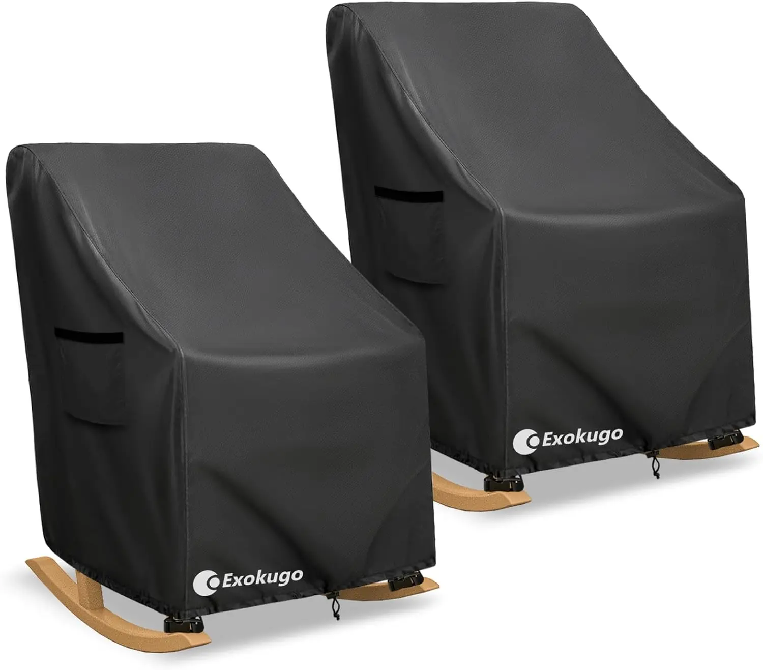 

Outdoor Rochair Cover 2 Pack,600D Heavy Duty 100% Waterproof Patio Rochair Covers,Outdoor Furniture Cover For Patio