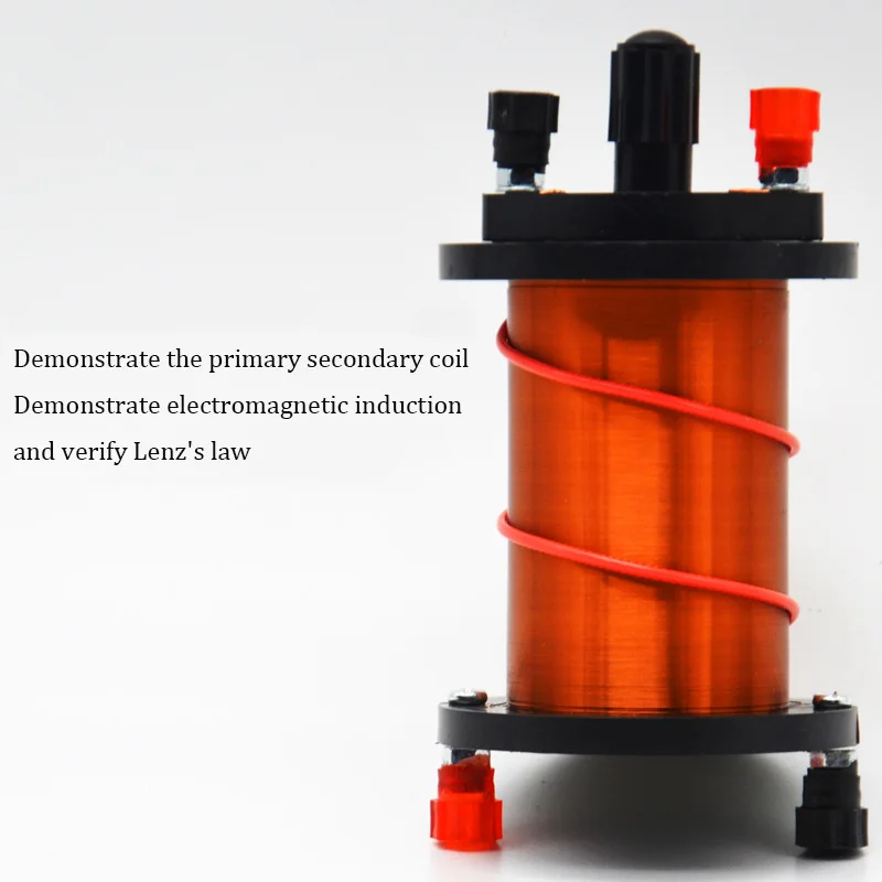 

Primary And Secondary Coil Demonstrator Student Edition Electromagnetic Induction Coil Copper Coil Teaching Instrument