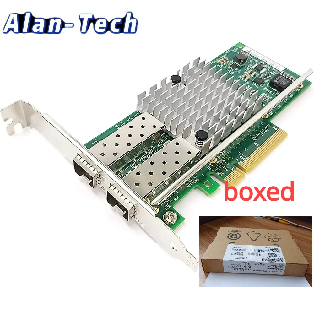 X520-DA2-adaptador de red Ethernet de doble puerto, E10G42BTDA, 10G, PCI Express x8, Chip in-tel 82599ES, SFP, E10GSFPSR