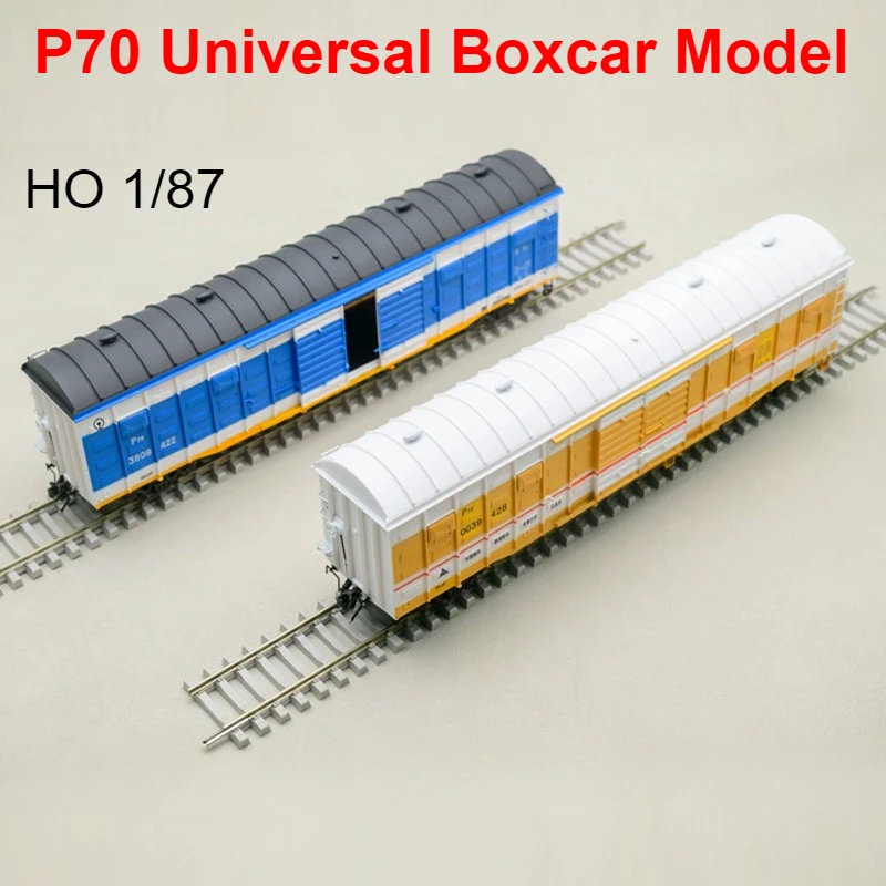 

Тип HO 1/87 игрушечный поезд, специально окрашенный тип P70, универсальный коробок, грузовик, окрашенная модель каретки, настольные украшения, игрушка для мальчика, подарок