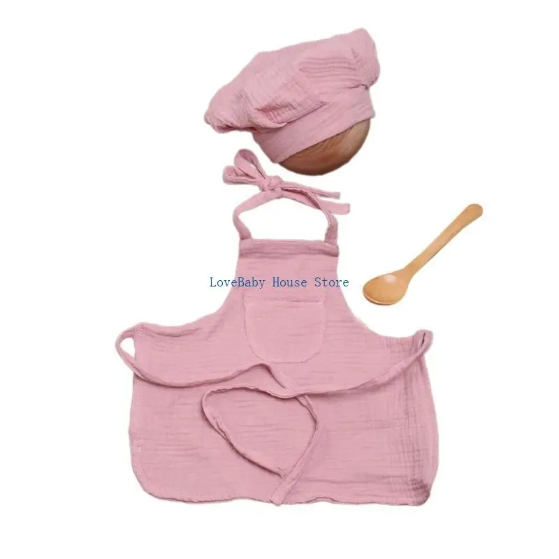 مجموعة دعامات التصوير الفوتوغرافي الأنيقة من سلسلة الشيف لحديثي الولادة من BX0D، مثالية لالتقاط الصور الفوتوغرافية لحديثي وحفلات