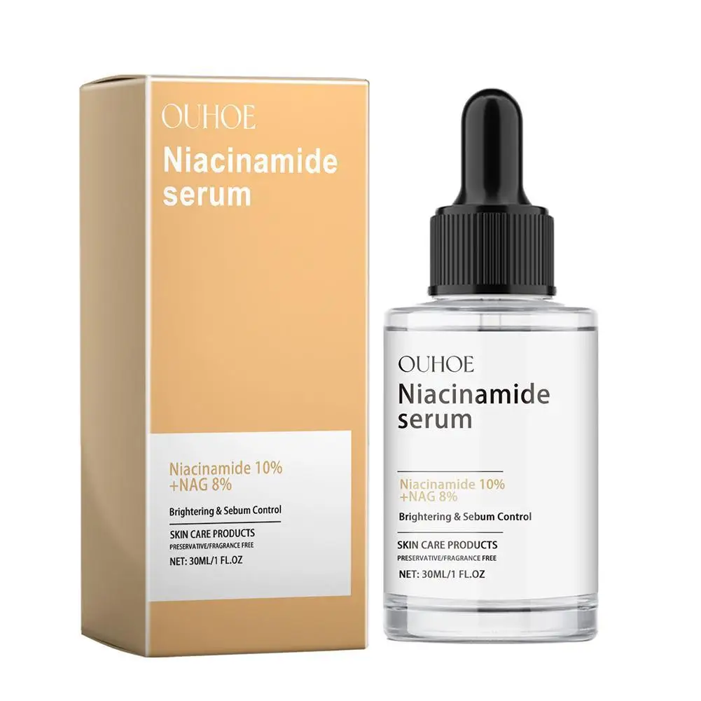 Niacinamide Essence Serum lembut, halus, mencerahkan kulit, melembabkan, menutrisi mendalam produk perawatan kulit