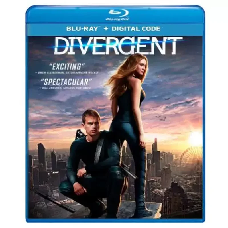 

BD Blu-ray European and American Movies Divergent 123 Discs 3 Discs Boxed Jedi Counterattack Loyal World