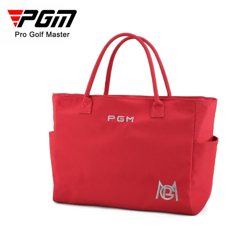 

PGM Korean Women Golf Clothing Bag Waterproof Nylon Handheld Storage Bags YWB034