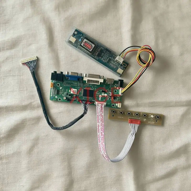 

Комплект платы контроллера драйвера экрана HSD190MEN4 LM190E08 LTM190ET01 M190EG02, 30-контактный LVDS, 1280x1024, 2-CCFL, 1280*1024, VGA, DVI, HDMI