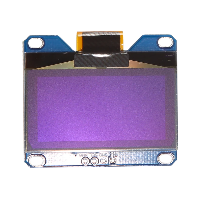 Modul layar biru 4PIN 1.54 inci SSD1309 modul tampilan OLED Drive kompatibel untuk antarmuka SSD1306 I2C 128X64