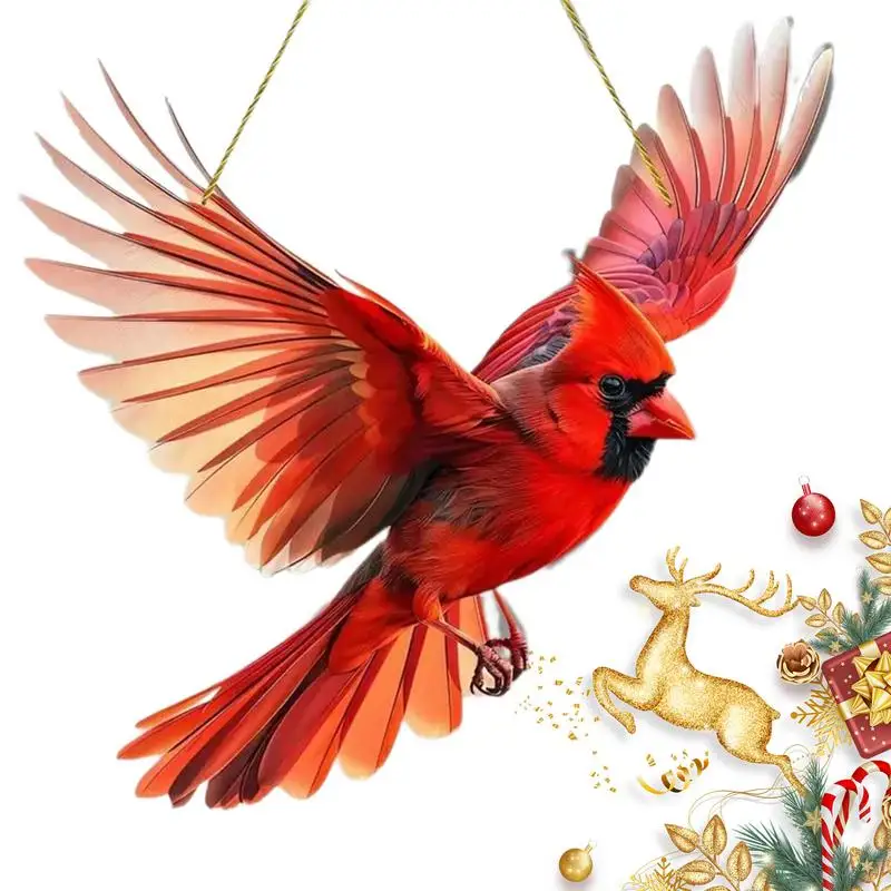 Flat Hummingbird Decor Hummingbird 2D Window Ornament Pendant Indoor Outdoor Use Sunlight Catching Flat Art Bird Ornament For