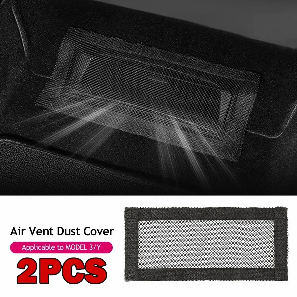 Couverture de sortie d'air pour Tesla Model Y 3 Highland 2017-2023, filet de protection pour les aérations sous le siège, anti-blocage, anti-poussière