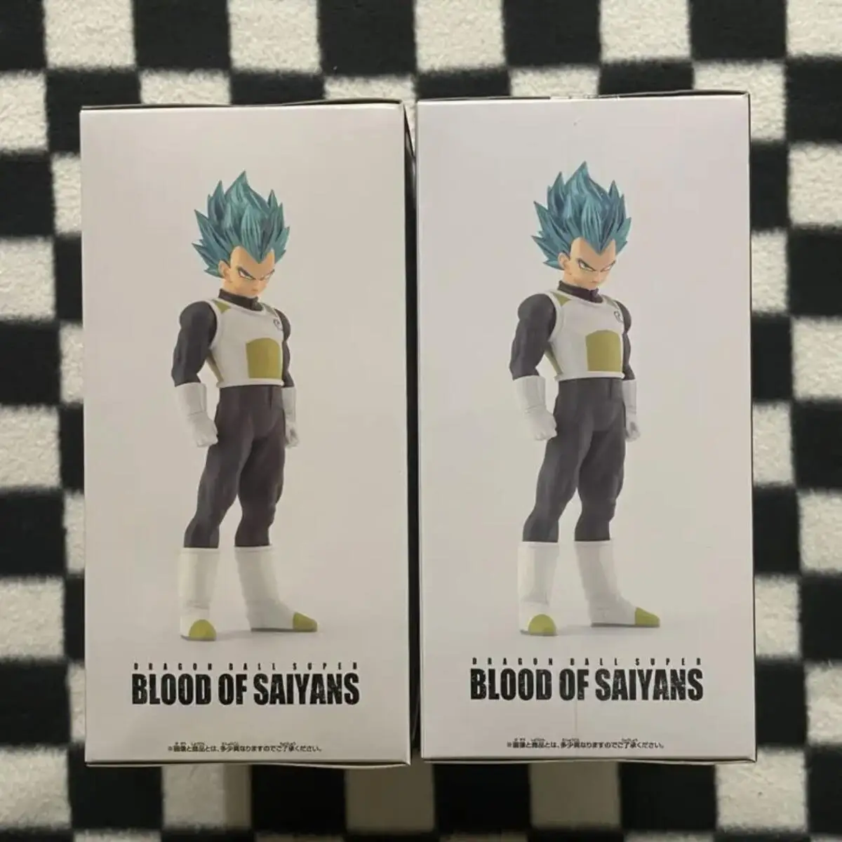 Em estoque genuíno banposto dragon ball sangue de saiyanans vegeta figuras de ação estátua em pé modelo brinquedo caixa boneca crianças presente