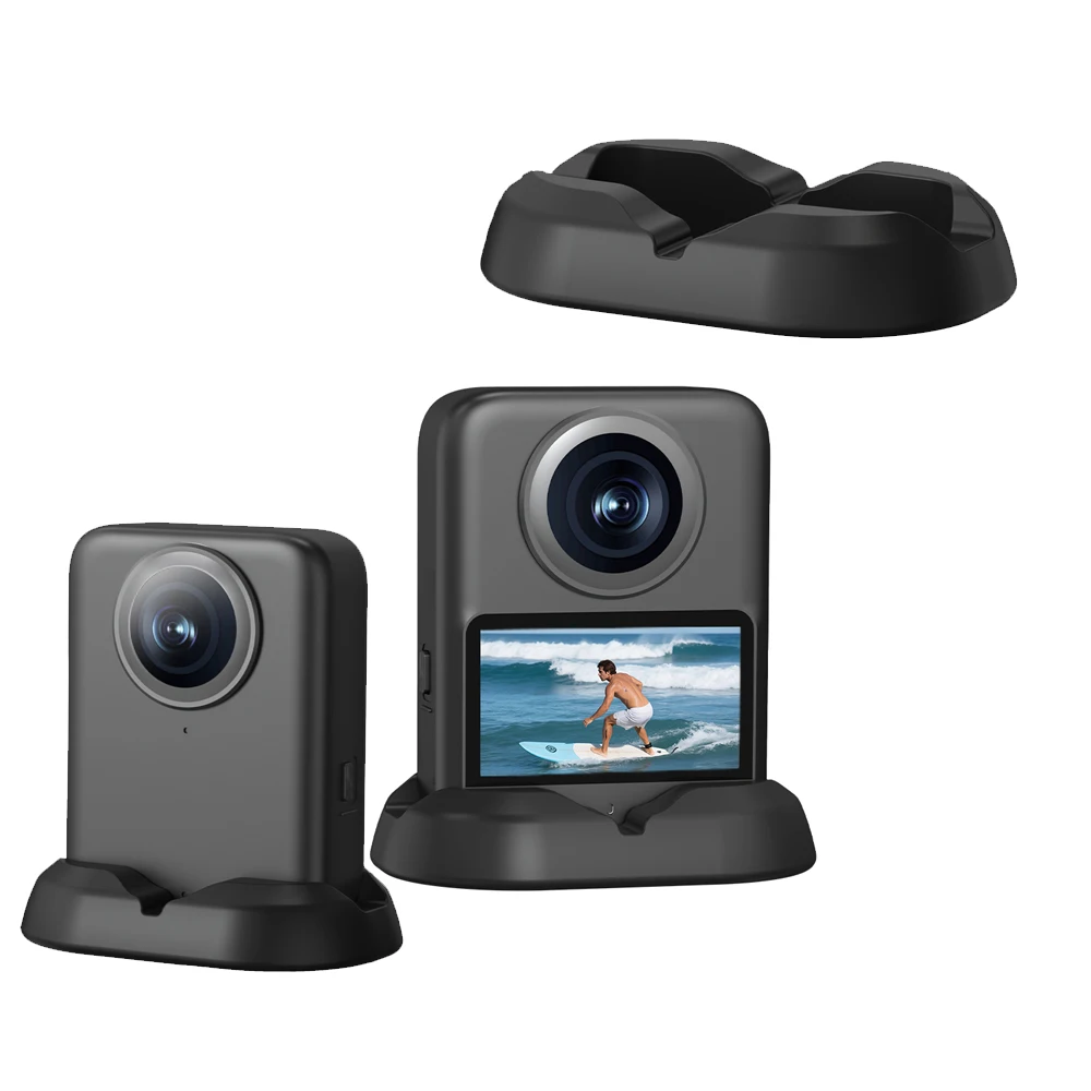 

Camera Mount Stand Base For DJI OSMO 360,Silicone Desktop Mount Non Slip Base Compact Camera Mount Support Base Camera Accessory