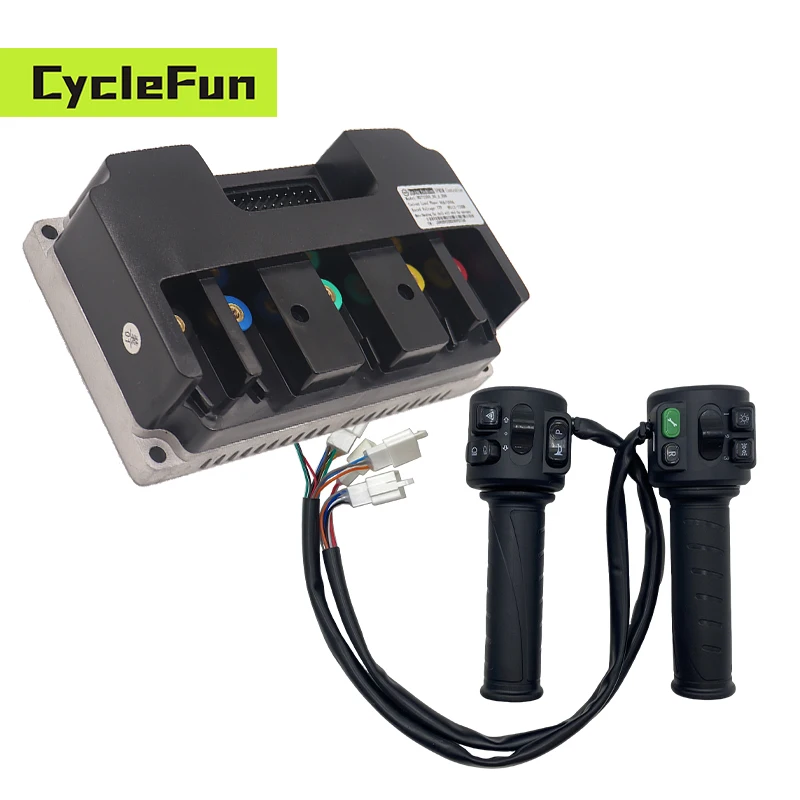 

Контроллер FarDriver ND72260 48 В-72 В постоянного тока 80 А 1 кВт-2 кВт с дроссельной заслонкой T08 для комплекта контроллера двигателя электрического скутера