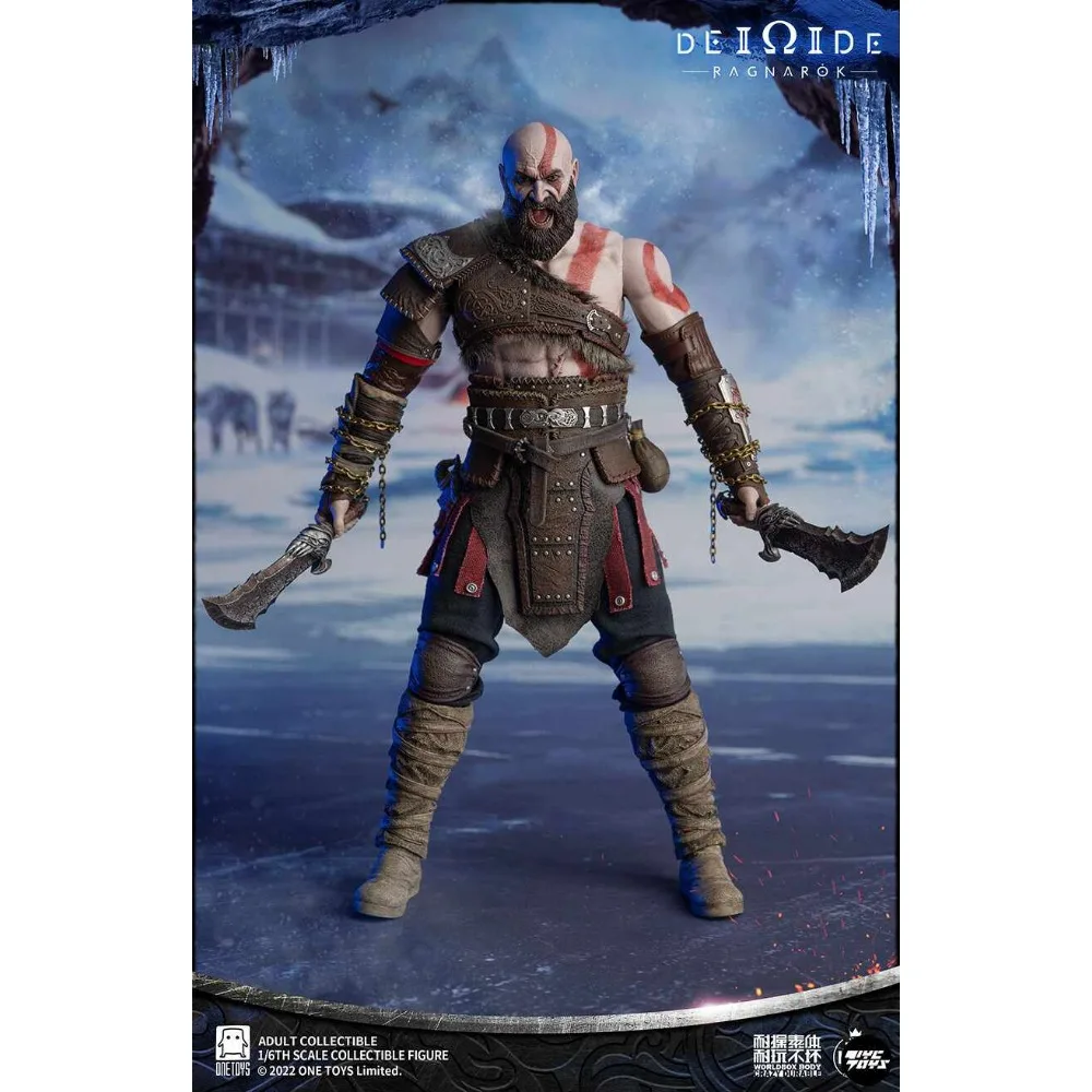 12inch Worldbox & Onetoys OT019 1/6 Collectible Kratos Spartan Men Warrior Full Set Movable Soldier Action Figure Model Toy Gift