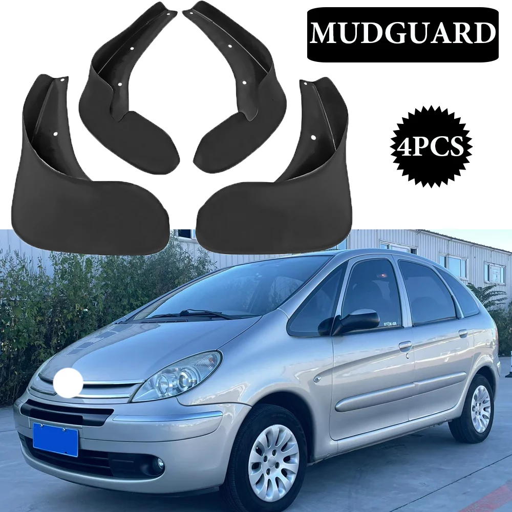 

High quality Car Mud Flaps For Citroen Xsara Picasso 2000-2012 Splash Guards Mudflaps Fender Front Rear Mud Flap Mudguards