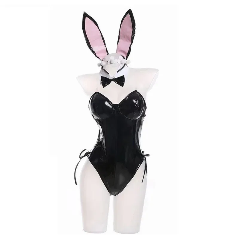 

Костюмы для косплея унисекс в стиле аниме Cos Ram Rem Bunny Girl, комплекты для Хэллоуина, Рождественской вечеринки, униформа, костюмы