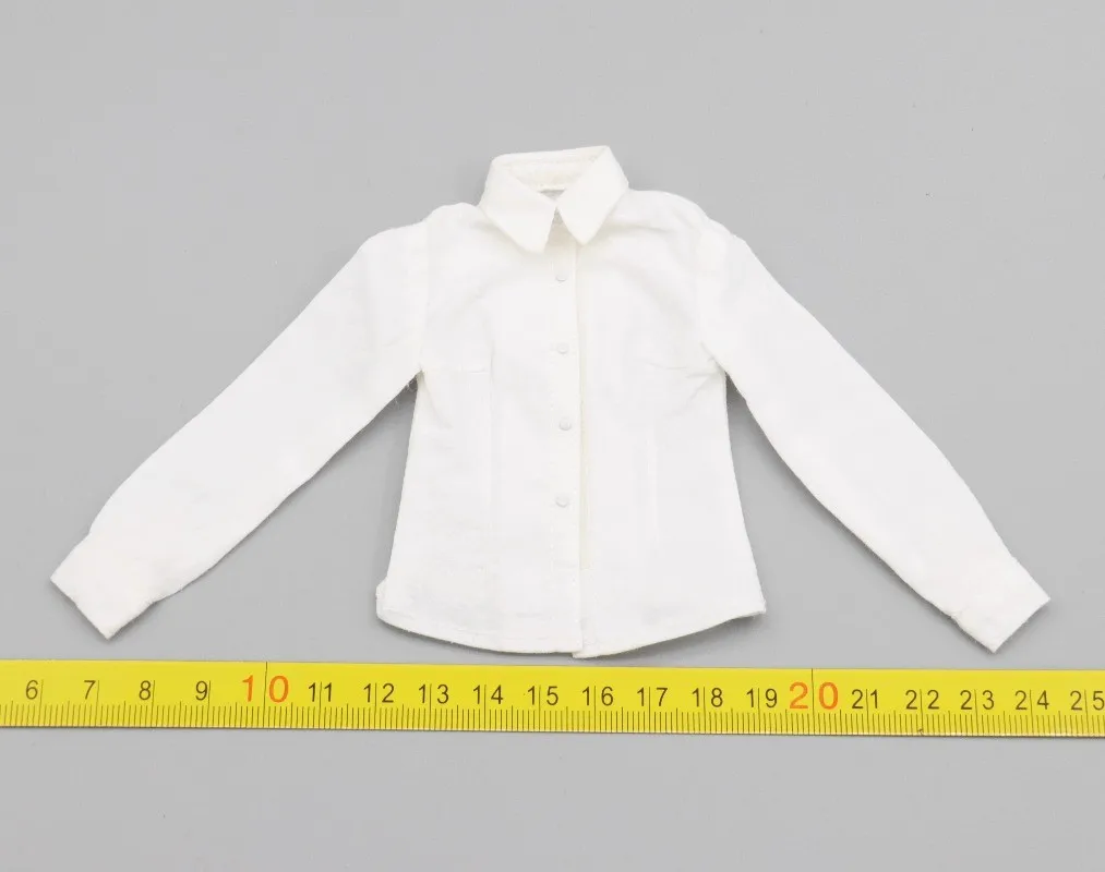 

QOM-1048 1/6 Scale Soldier White Shirt Model for 12'' Female Ambulance Corps