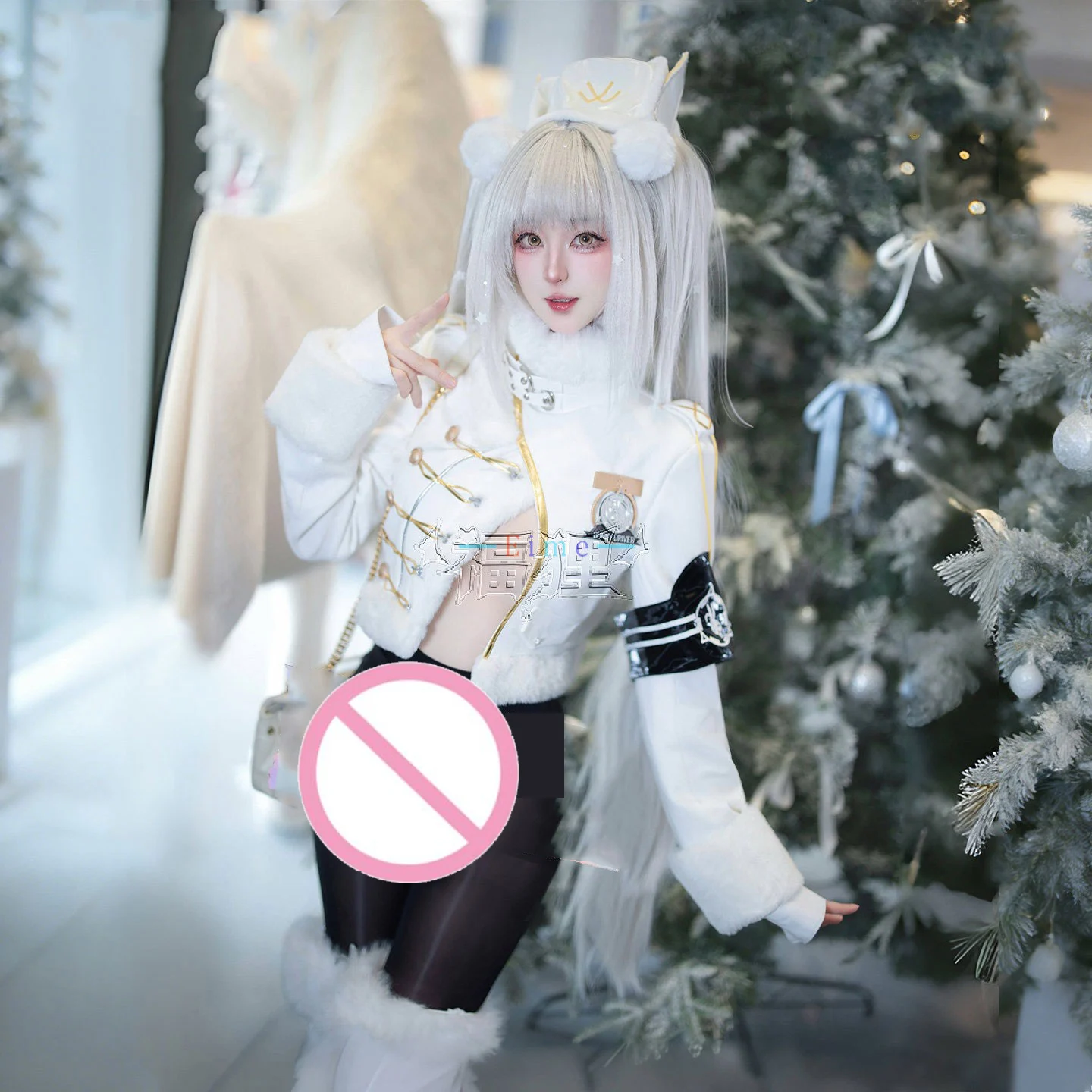 

Nikke Bran Cosplay Costume Women Sexy Outfits Party Suit Coat Hat Socks Halloween Carnival Uniforms Anime Clothing Custom Made
