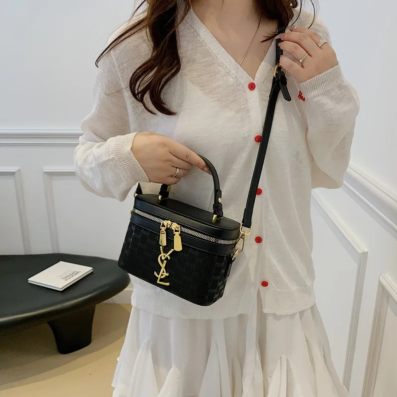 

Модная женская сумка через плечо с буквенным логотипом, модная, однотонная, большой вместимости и в стиле Парижа