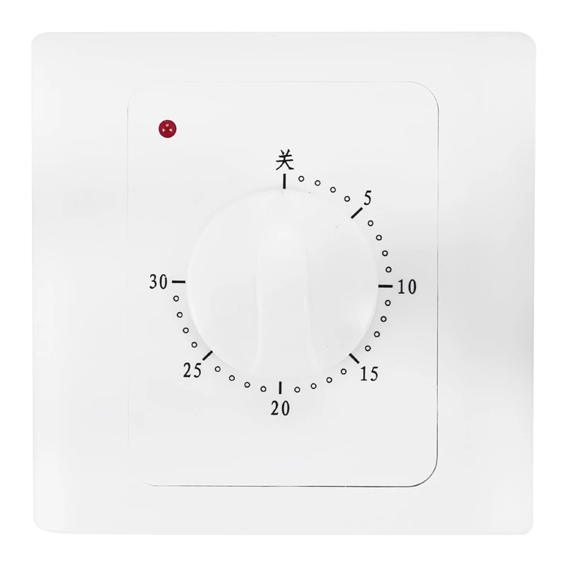 Imagem -02 - Elétrica Digital Timer Switch Plug Interruptor de Controle Timer Socket Botão Estilo Temporizador Mecânico 3x ac 220v 10a 30min