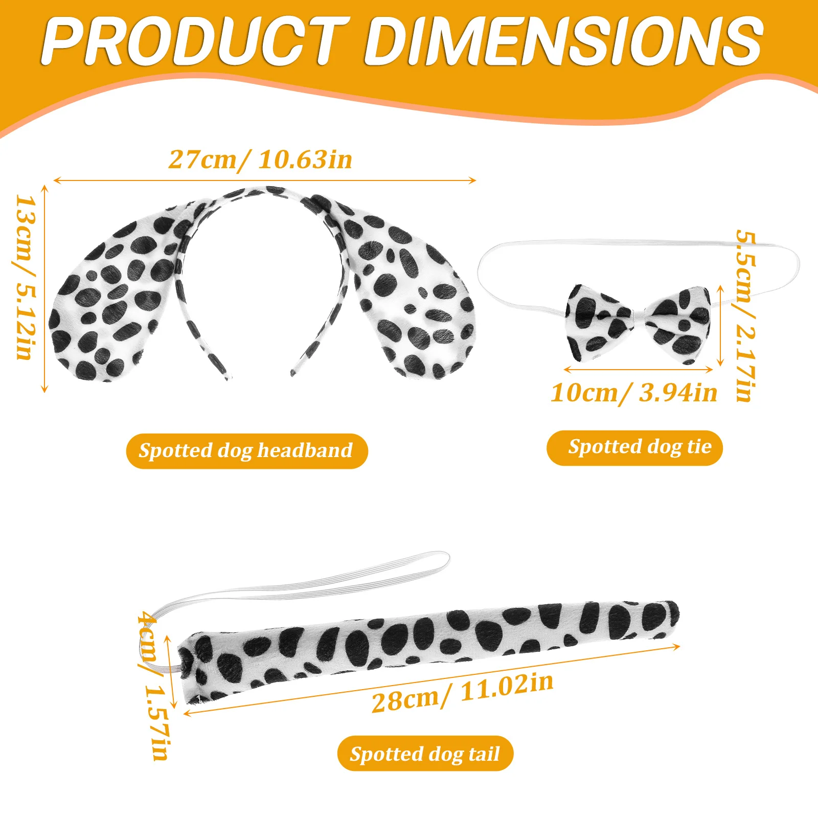 Ensemble de 2 costumes, accessoire de fête sur le thème des animaux de compagnie, Cosplay d'halloween pour adultes, cerceau pour cheveux, nœud papillon, décor de queue