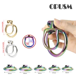 Metal Mamba Cock Cage Chastity Device Penis Ring Cobra Stimulator G-spot Adult Sex Toys for Men  Bondage Belt for Men Fetish