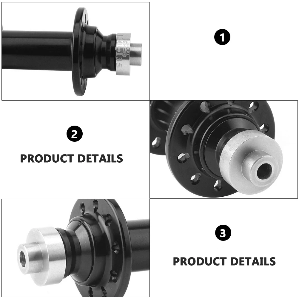 

2Pcs Bike Rear Hub Conversion Seat 130 to 135Mm Rear Hub Converter Caps Sturdy Long-Lasting Polished Surface for Bicycles