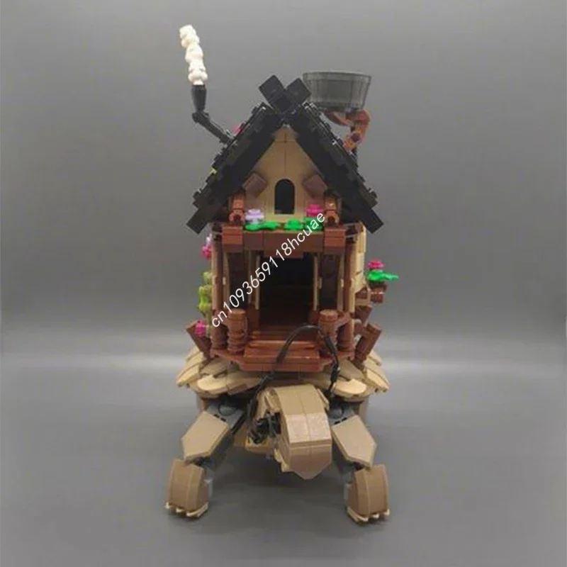 

726pcs MOC Tortoise Home Model Building blocks craft toys Kids Modular creative Brick Education Christmas gifts