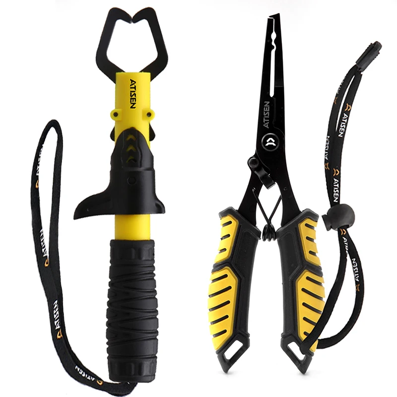 Edelstahl Angeln Greifer Professionelle Angeln Lip Grabber Werkzeug, Fisch Grabber Clip Fisch Control Tackle – Detail 8