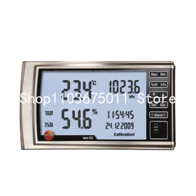 

Testo 622 Thermo Hygrometer Digital Barometer Thermometer And Atmospheric Pressure Gauge Room Weather Station