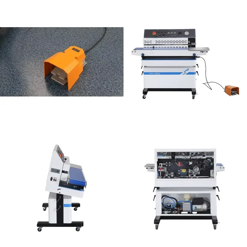 

[2026] Hot SellingFRM-980ZQ Hualian Nitrogen Air Ink Coding Flushing Suction Exhaust Bag Heat Packing Sealing Vacuum Machine