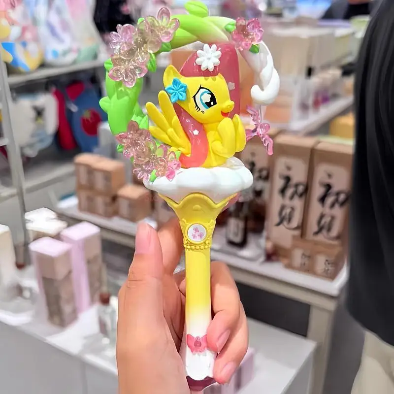 

Подлинная волшебная палочка My Little Pony для девочек, волшебная палочка из серии Cloud Treasure, идеальный подарок на день рождения, модная слепая коробка, игрушки