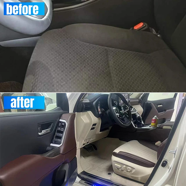 Applicable For Land Cruiser LC300 Car Seat Leather Cover Fully Covered Leather\door Armrest Box Leather Customized