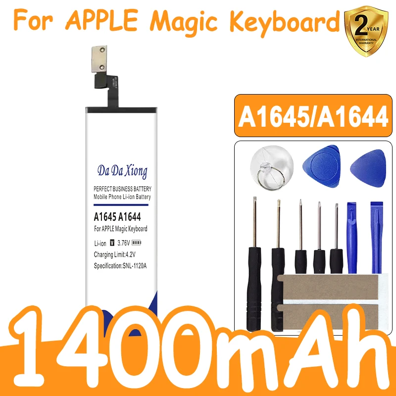 

Новая батарея для клавиатуры A1644 A1645 A1843 для Apple Magic Keyboard 2 (2-го поколения) клавиатура 2 + инструменты